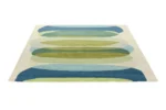 Harlequin Burst Hand Tufted Wool Rug – Modern Artistic Area Carpet - Image 4