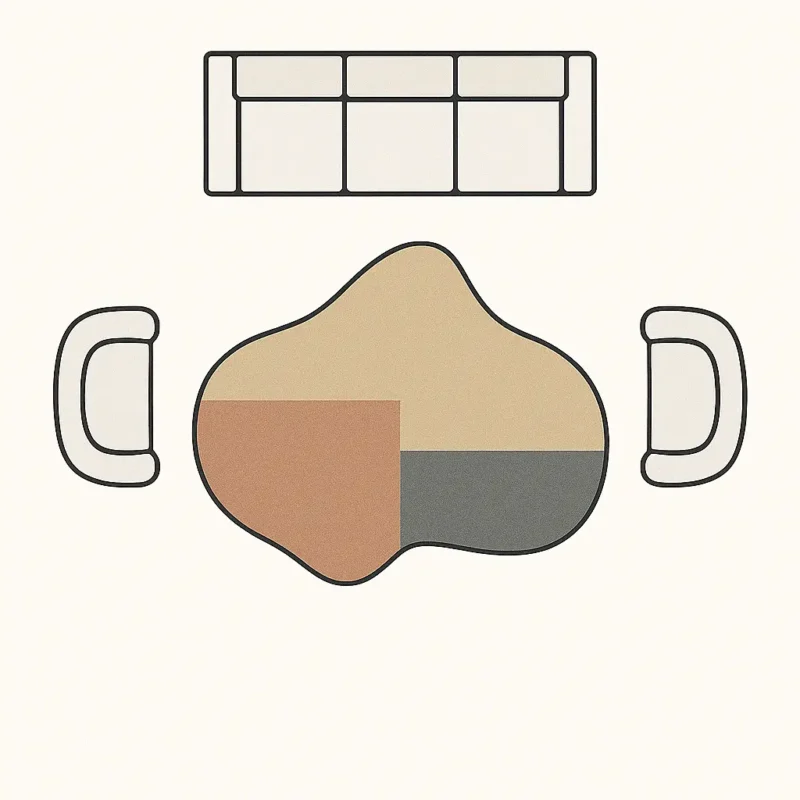 Irregular Shape Rugs Collection