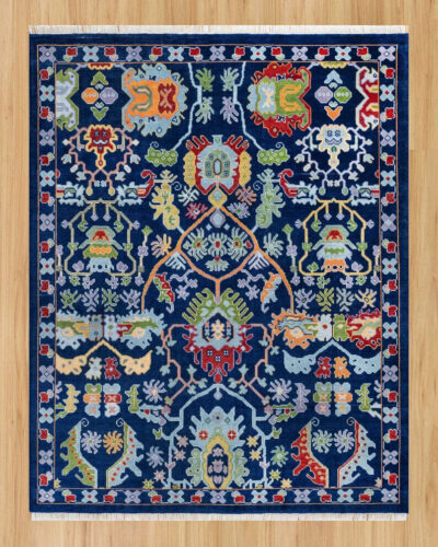 Tribal Hand Knotted Wool Rug