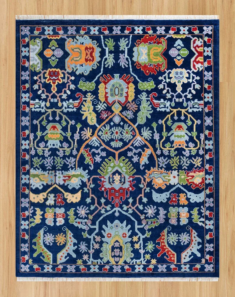 Tribal Hand Knotted Wool Rug