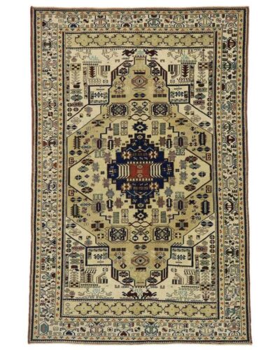Tribal Kazak Hand Knotted Wool Rug