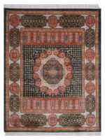 Hand Knotted Tribal Bokhara Wool Carpet