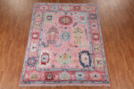hand knotted boho carpet