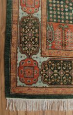 Hand Knotted Tribal Bokhara Wool Carpet