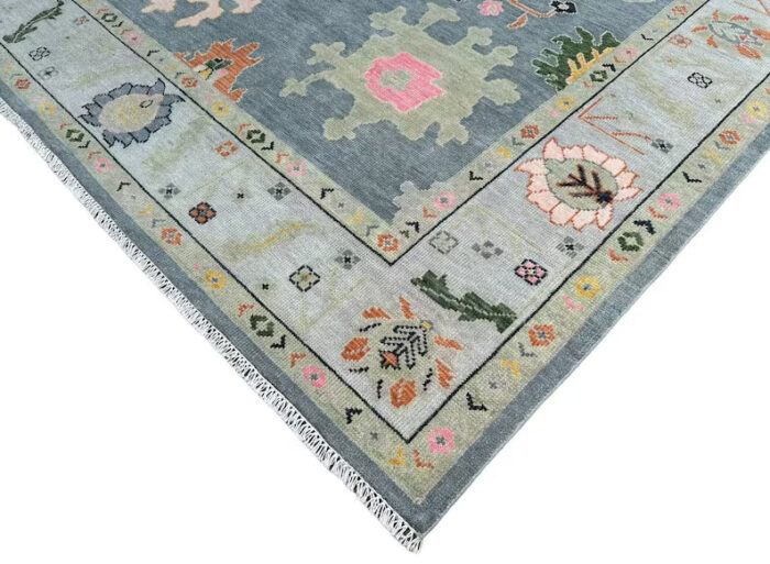 hand Knotted rugs Pastel Floral Oriental Rug – Hand Knotted