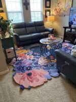 Floral handtufted Carpets