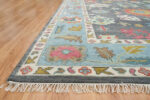 Colorful Kazak Hand Knotted Wool Rug
