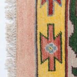 Pastel Pink Oriental Hand Knotted Rug