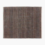 RESERVED CUSTOM ORDER: Set of 9 Hand Knotted Modern Geometric Wool Rugs (5x8 ft)