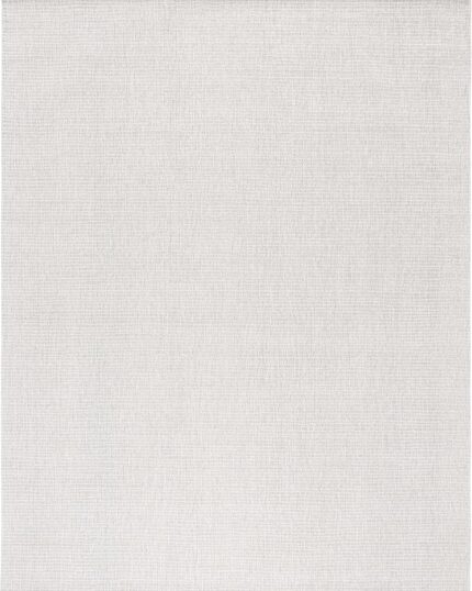 Modern Beige Textured Wool Area Rug
