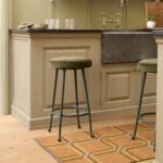 Tan Checkered Hand Tufted Wool Rug | Modern Wool Rug | Aarish Rugs - Image 2